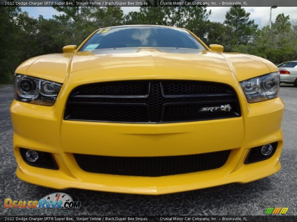 Stinger Yellow 2012 Dodge Charger SRT8 Super Bee Photo #15