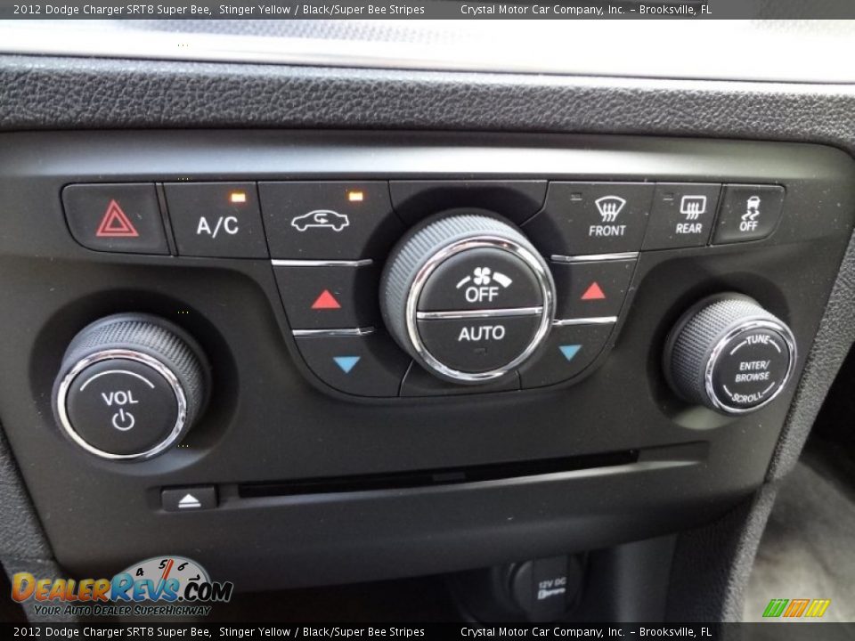 Controls of 2012 Dodge Charger SRT8 Super Bee Photo #27