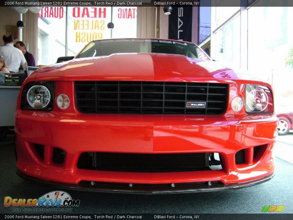 2006 Ford Mustang Saleen S281 Extreme Coupe Torch Red / Dark Charcoal Photo #3