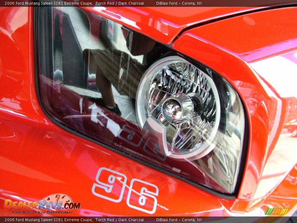 2006 Ford Mustang Saleen S281 Extreme Coupe Torch Red / Dark Charcoal Photo #7