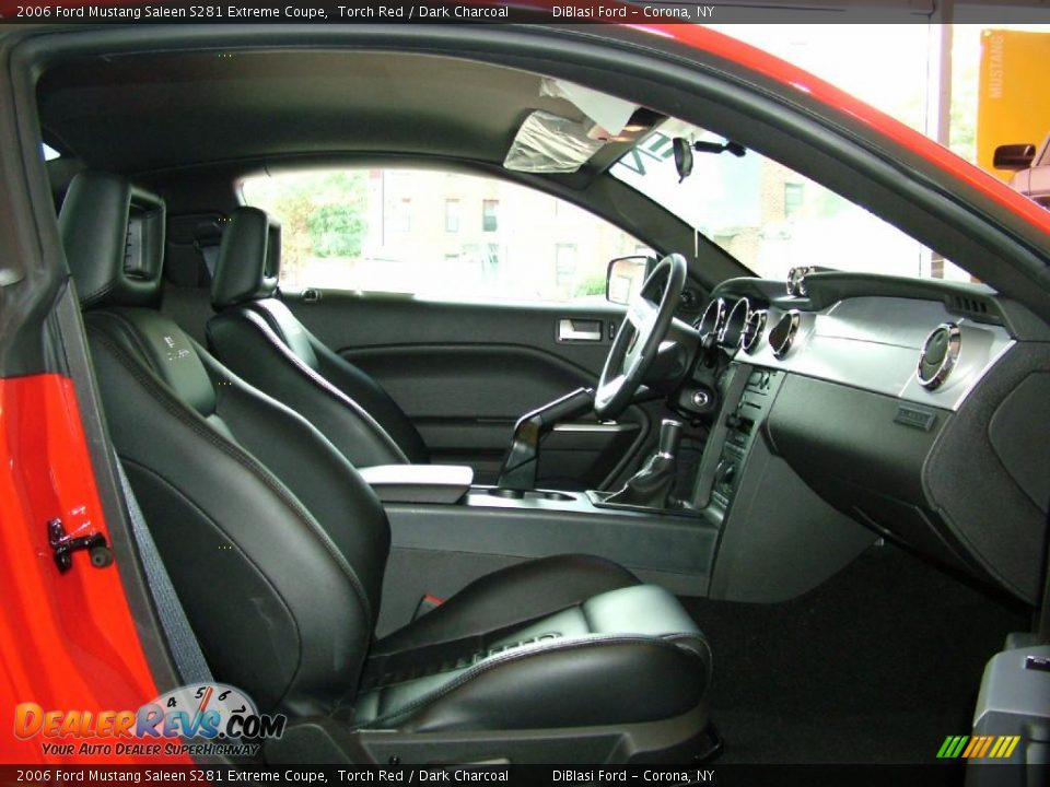 2006 Ford Mustang Saleen S281 Extreme Coupe Torch Red / Dark Charcoal Photo #10
