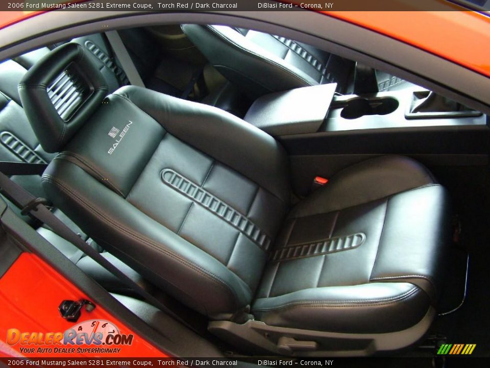 2006 Ford Mustang Saleen S281 Extreme Coupe Torch Red / Dark Charcoal Photo #11
