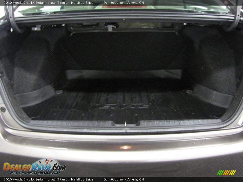 2010 Honda Civic LX Sedan Urban Titanium Metallic / Beige Photo #4