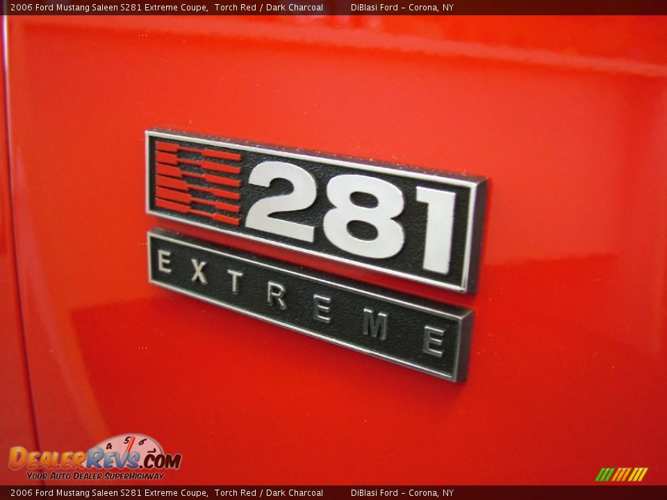 2006 Ford Mustang Saleen S281 Extreme Coupe Torch Red / Dark Charcoal Photo #16
