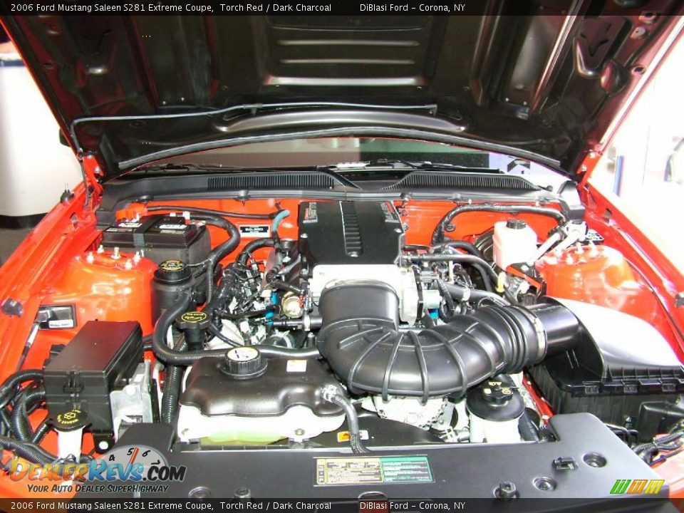 2006 Ford Mustang Saleen S281 Extreme Coupe 4.6 Liter Saleen Supercharged SOHC 24-Valve VVT V8 Engine Photo #18