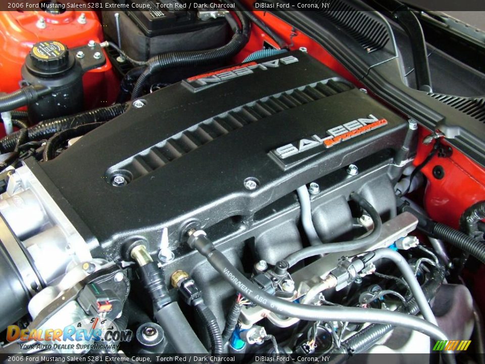 2006 Ford Mustang Saleen S281 Extreme Coupe 4.6 Liter Saleen Supercharged SOHC 24-Valve VVT V8 Engine Photo #20