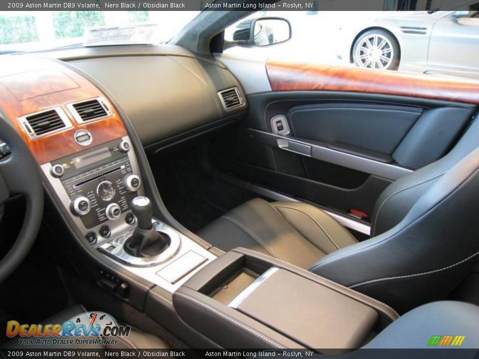 2009 Aston Martin DB9 Volante Nero Black / Obsidian Black Photo #6