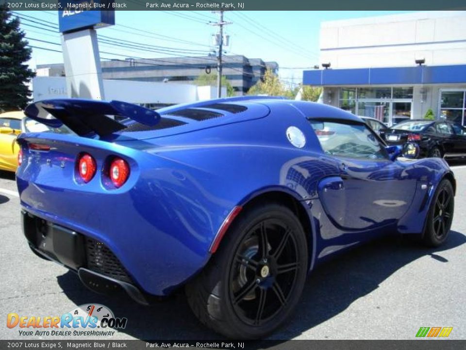 2007 Lotus Exige S Magnetic Blue / Black Photo #3