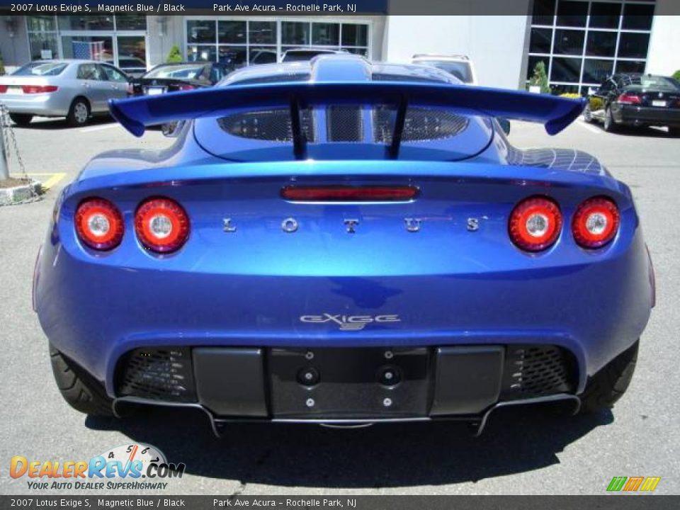 2007 Lotus Exige S Magnetic Blue / Black Photo #4