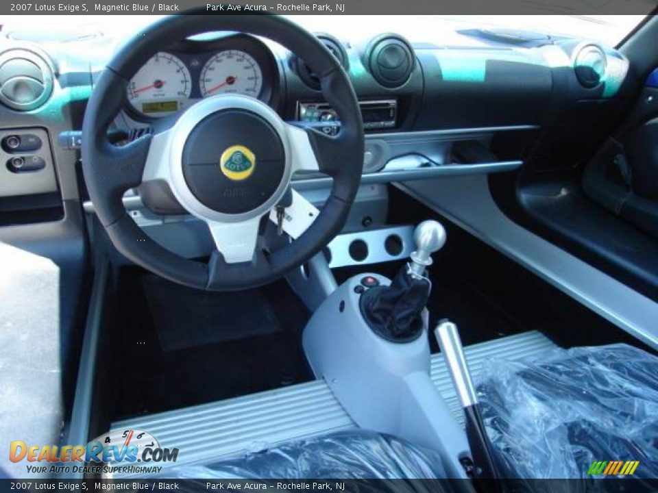 2007 Lotus Exige S Magnetic Blue / Black Photo #8
