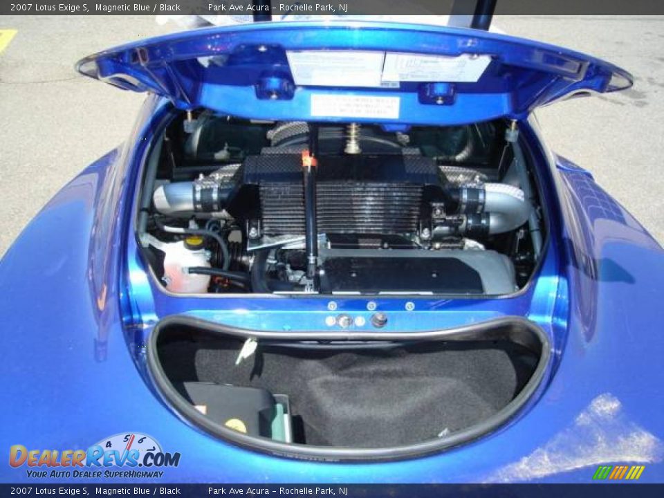 2007 Lotus Exige S Magnetic Blue / Black Photo #14