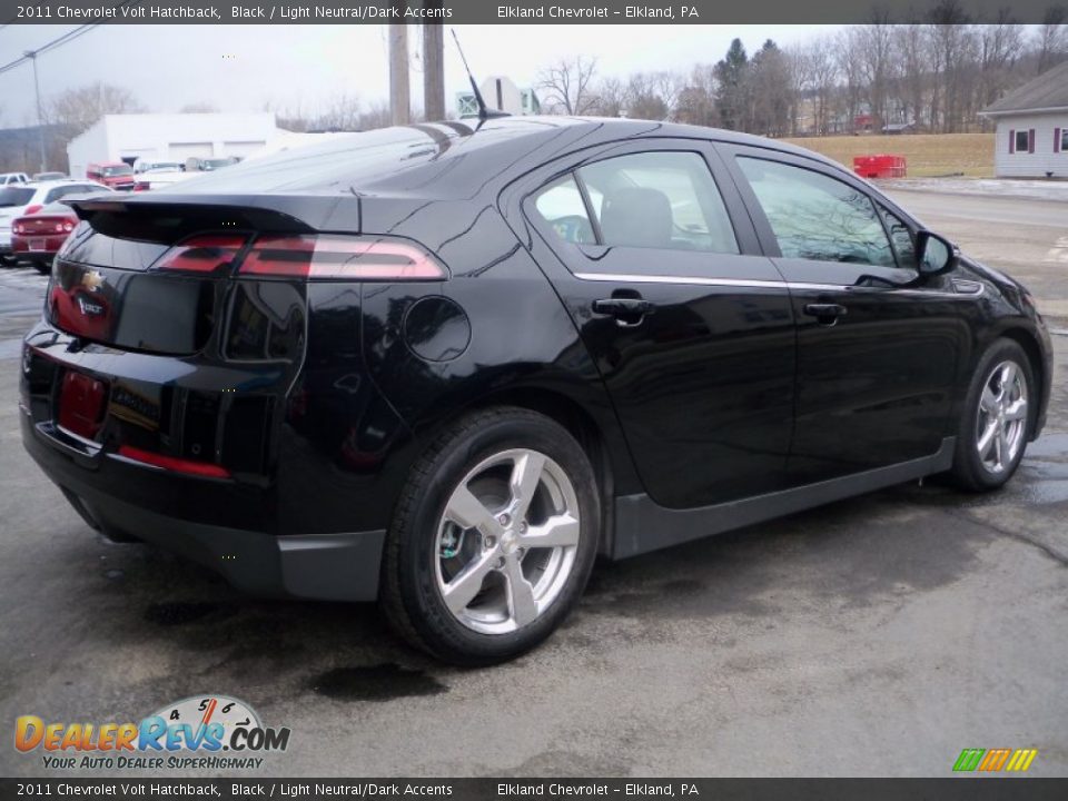 Black 2011 Chevrolet Volt Hatchback Photo #5
