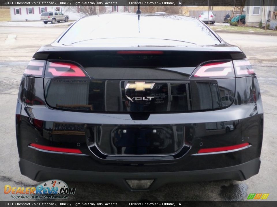 Black 2011 Chevrolet Volt Hatchback Photo #6