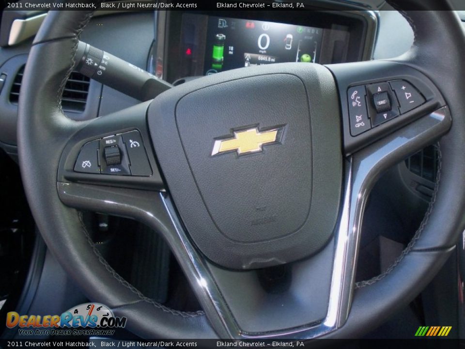 2011 Chevrolet Volt Hatchback Steering Wheel Photo #22