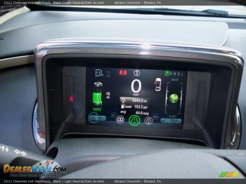 2011 Chevrolet Volt Hatchback Gauges Photo #23