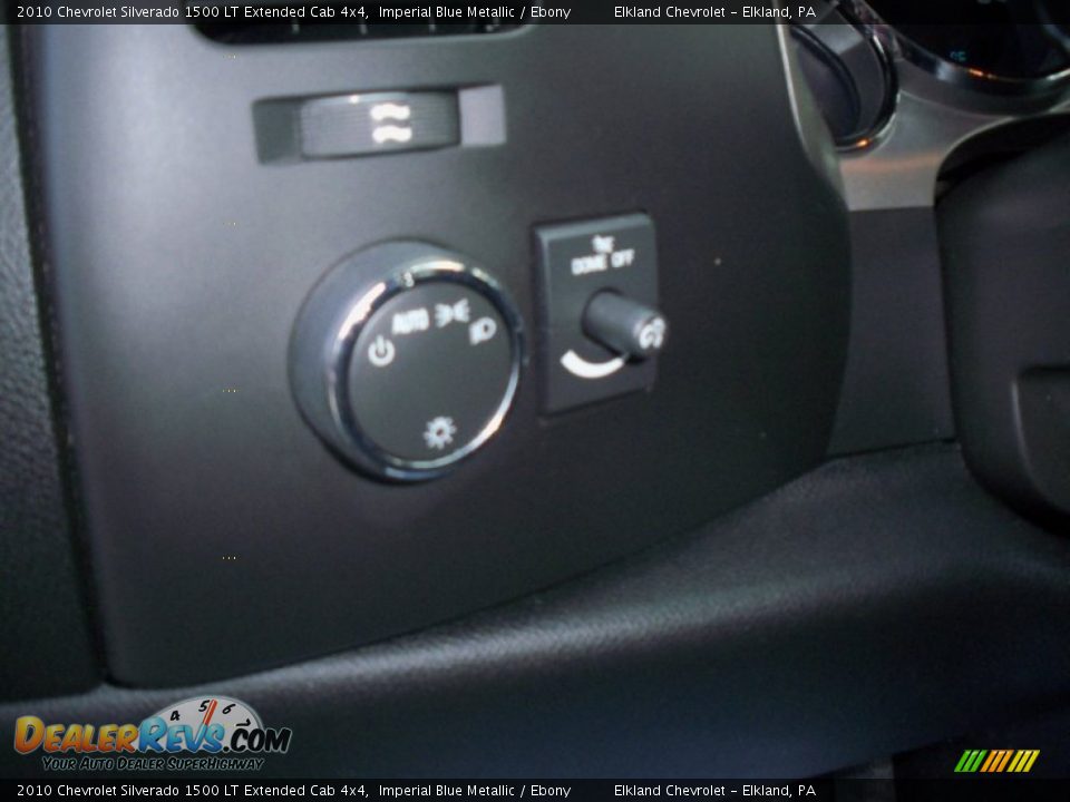 2010 Chevrolet Silverado 1500 LT Extended Cab 4x4 Imperial Blue Metallic / Ebony Photo #20
