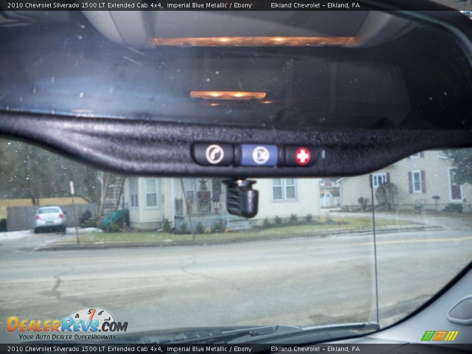 2010 Chevrolet Silverado 1500 LT Extended Cab 4x4 Imperial Blue Metallic / Ebony Photo #23
