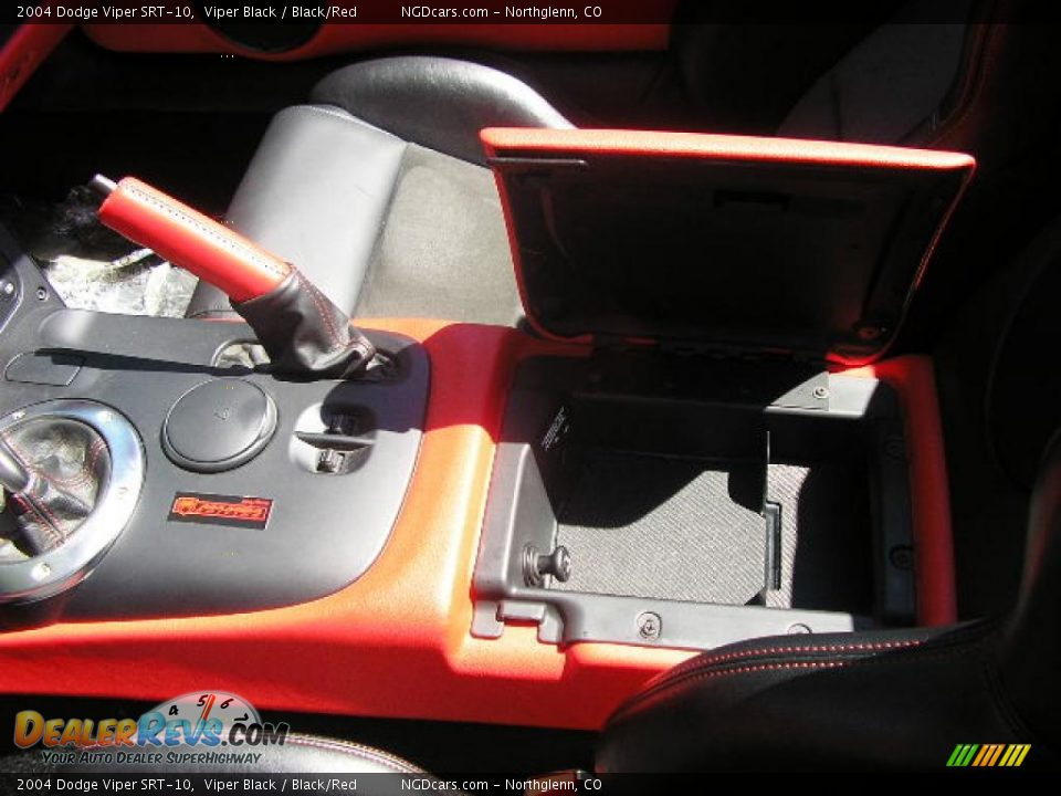 2004 Dodge Viper SRT-10 Viper Black / Black/Red Photo #18