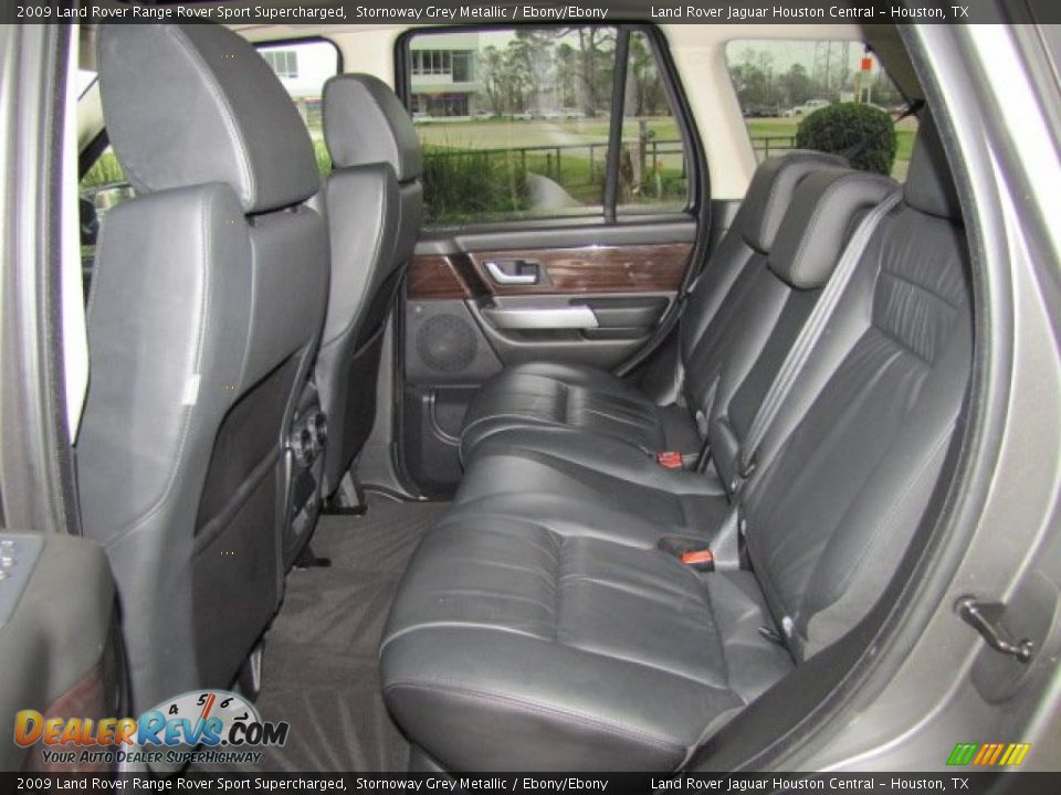 Rear Seat of 2009 Land Rover Range Rover Sport Supercharged Photo #4