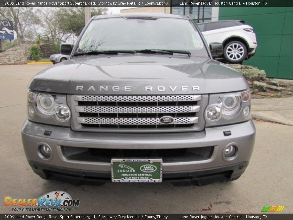 2009 Land Rover Range Rover Sport Supercharged Stornoway Grey Metallic / Ebony/Ebony Photo #6