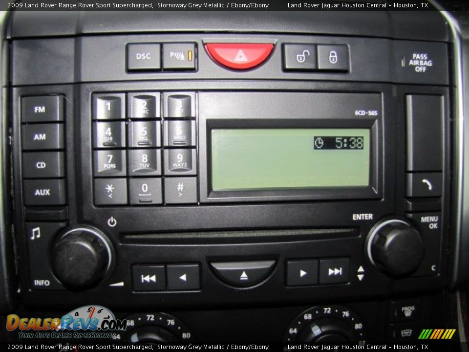 Controls of 2009 Land Rover Range Rover Sport Supercharged Photo #18