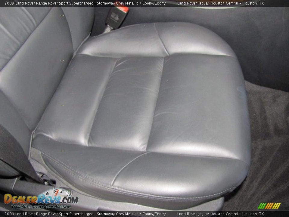 2009 Land Rover Range Rover Sport Supercharged Stornoway Grey Metallic / Ebony/Ebony Photo #22