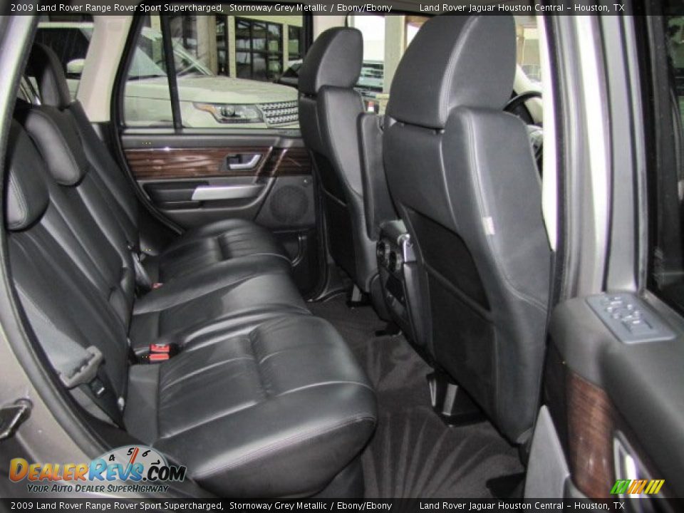 Rear Seat of 2009 Land Rover Range Rover Sport Supercharged Photo #23