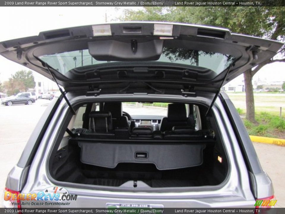 2009 Land Rover Range Rover Sport Supercharged Stornoway Grey Metallic / Ebony/Ebony Photo #26