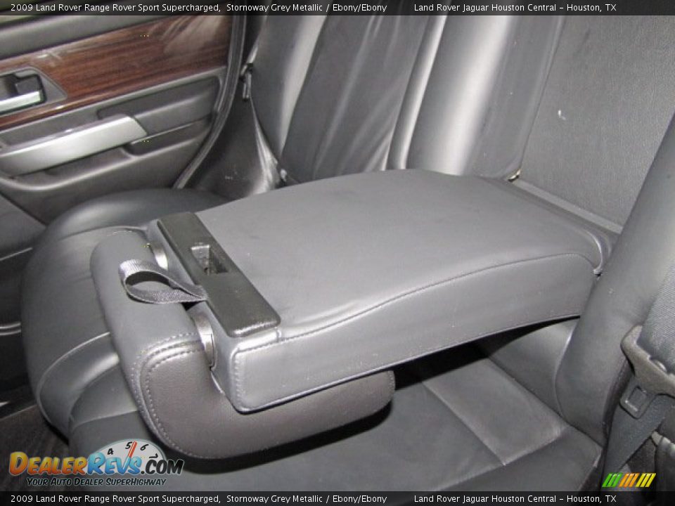 2009 Land Rover Range Rover Sport Supercharged Stornoway Grey Metallic / Ebony/Ebony Photo #30