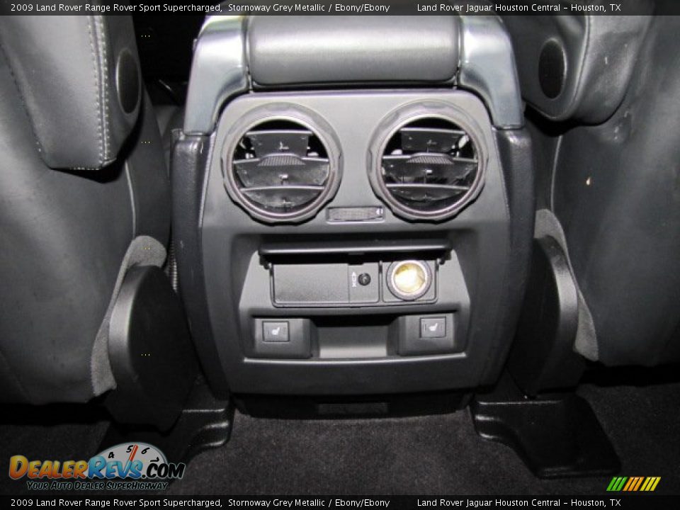 2009 Land Rover Range Rover Sport Supercharged Stornoway Grey Metallic / Ebony/Ebony Photo #31