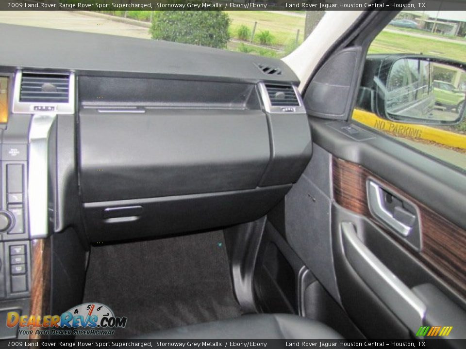 2009 Land Rover Range Rover Sport Supercharged Stornoway Grey Metallic / Ebony/Ebony Photo #32