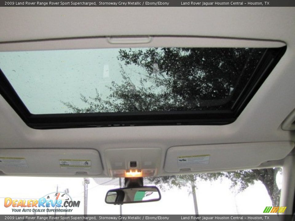 2009 Land Rover Range Rover Sport Supercharged Stornoway Grey Metallic / Ebony/Ebony Photo #33