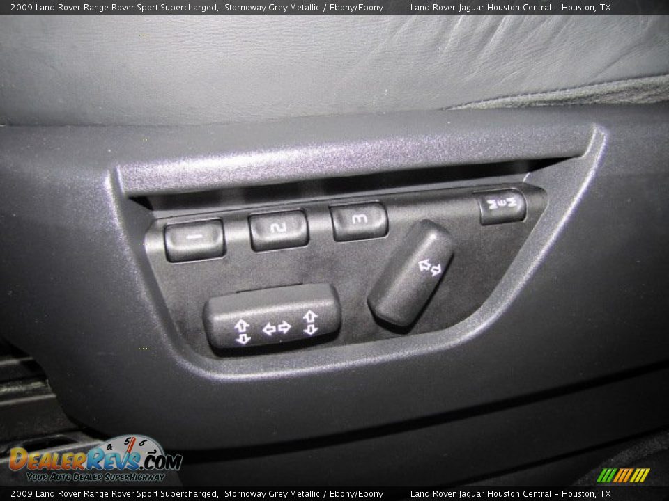 2009 Land Rover Range Rover Sport Supercharged Stornoway Grey Metallic / Ebony/Ebony Photo #34