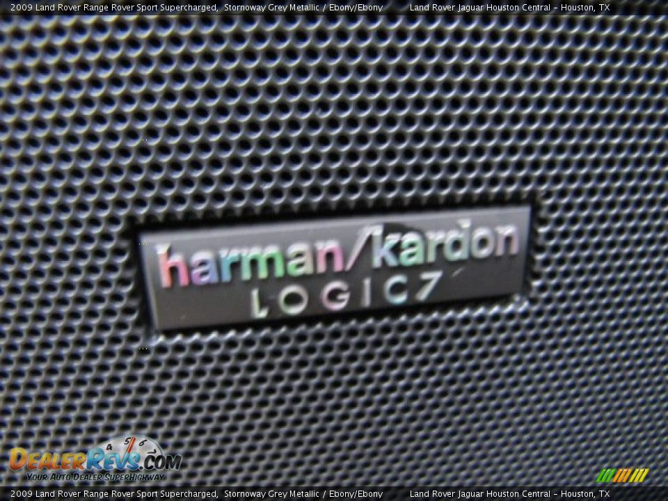 2009 Land Rover Range Rover Sport Supercharged Stornoway Grey Metallic / Ebony/Ebony Photo #36