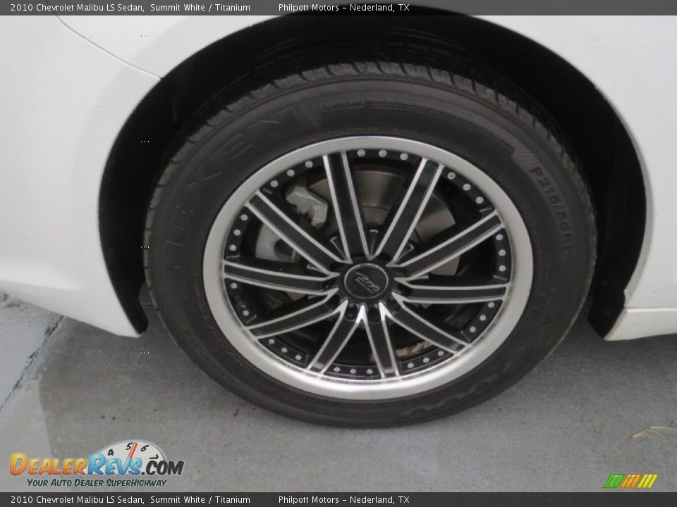 2010 Chevrolet Malibu LS Sedan Summit White / Titanium Photo #11
