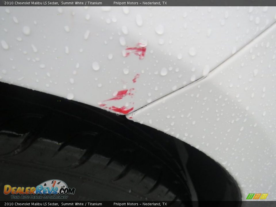 2010 Chevrolet Malibu LS Sedan Summit White / Titanium Photo #15