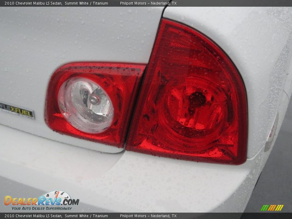 2010 Chevrolet Malibu LS Sedan Summit White / Titanium Photo #17