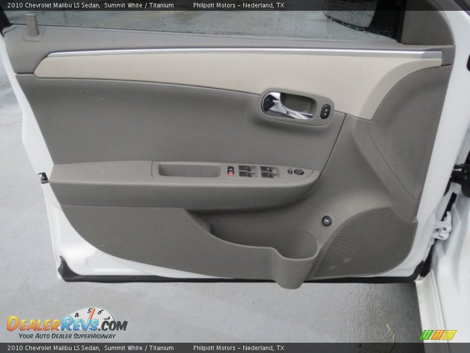 2010 Chevrolet Malibu LS Sedan Summit White / Titanium Photo #32