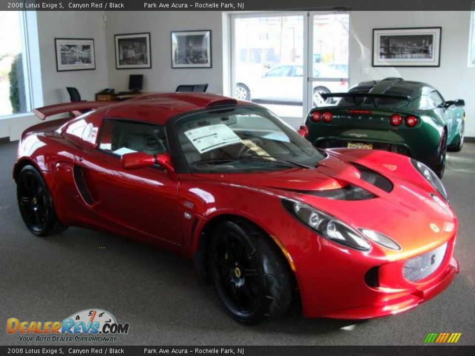 2008 Lotus Exige S Canyon Red / Black Photo #1