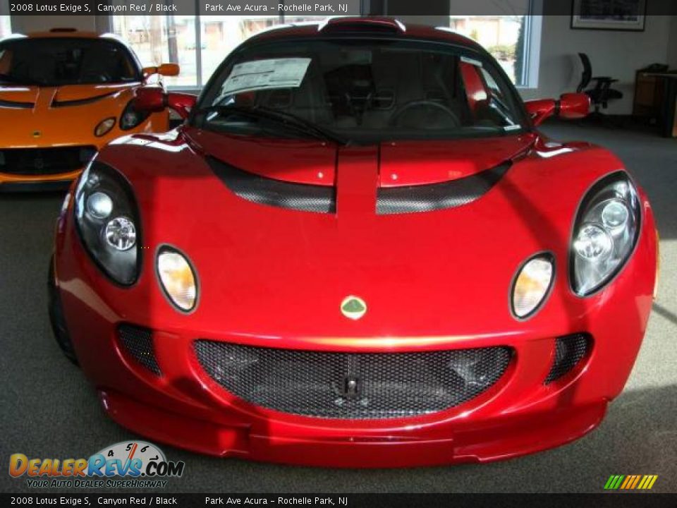 2008 Lotus Exige S Canyon Red / Black Photo #2