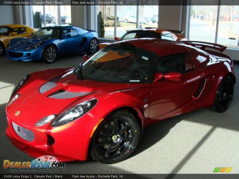 2008 Lotus Exige S Canyon Red / Black Photo #3