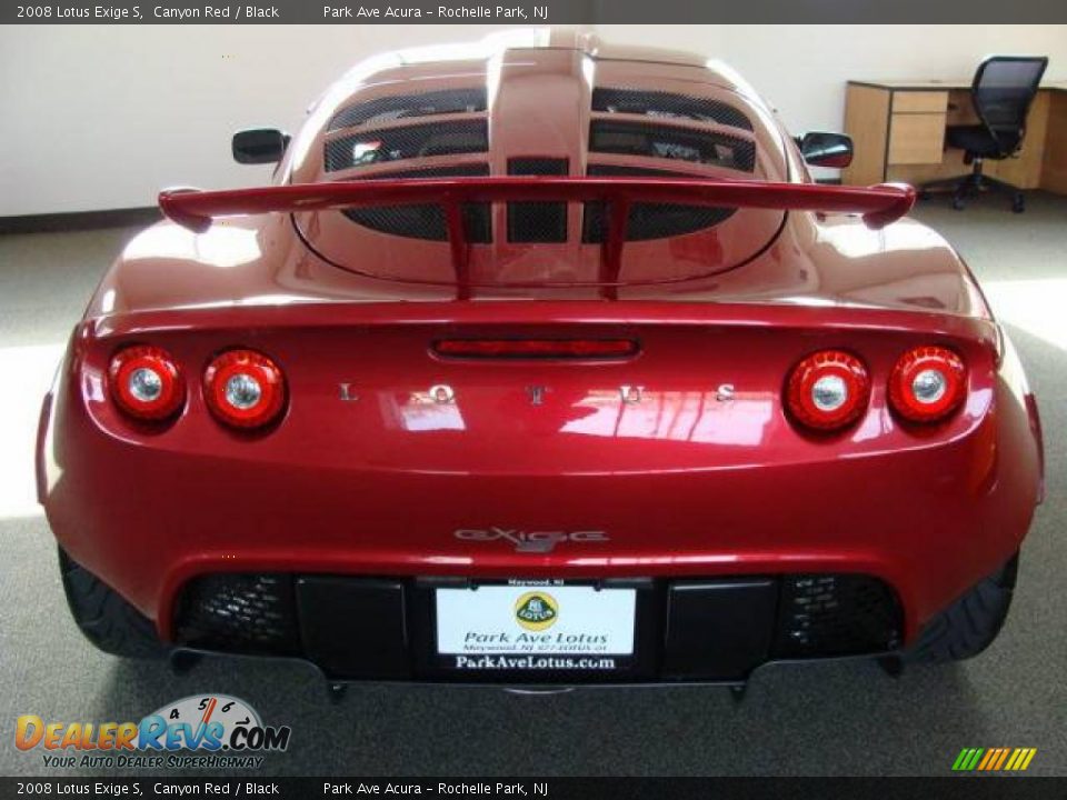 2008 Lotus Exige S Canyon Red / Black Photo #5