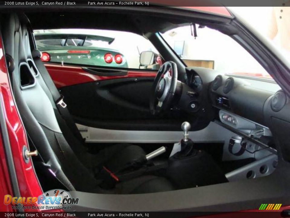 Black Interior - 2008 Lotus Exige S Photo #10