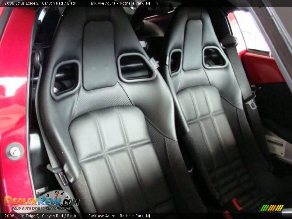 Black Interior - 2008 Lotus Exige S Photo #11