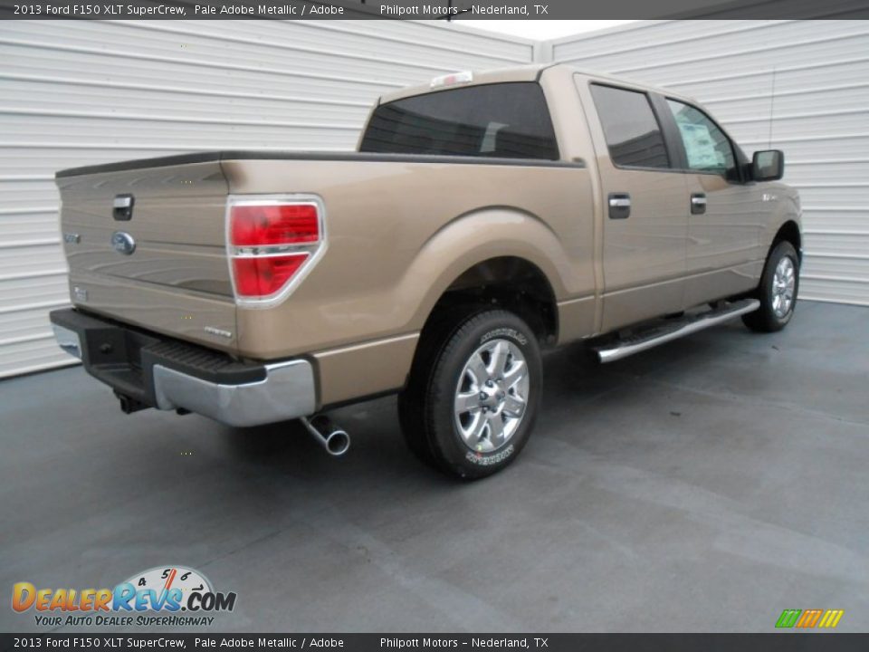 2013 Ford F150 XLT SuperCrew Pale Adobe Metallic / Adobe Photo #3