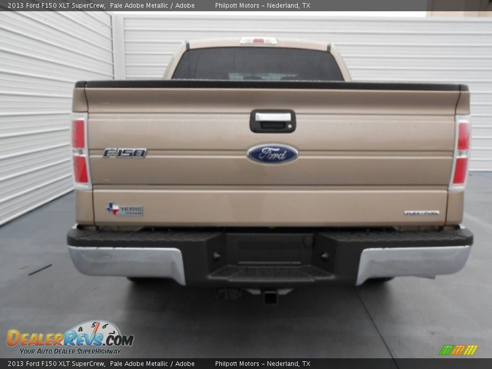 2013 Ford F150 XLT SuperCrew Pale Adobe Metallic / Adobe Photo #4