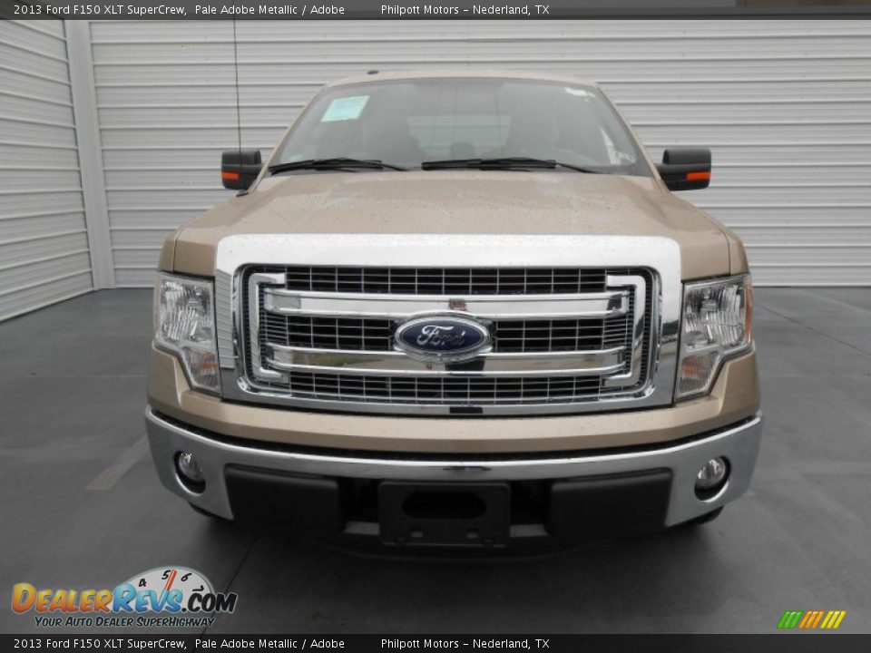2013 Ford F150 XLT SuperCrew Pale Adobe Metallic / Adobe Photo #9