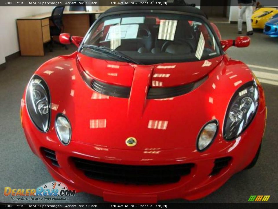 2008 Lotus Elise SC Supercharged Ardent Red / Black Photo #2