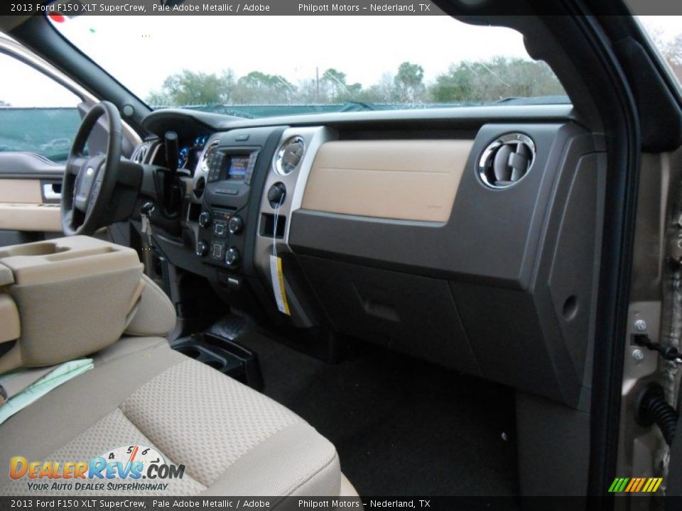 2013 Ford F150 XLT SuperCrew Pale Adobe Metallic / Adobe Photo #19