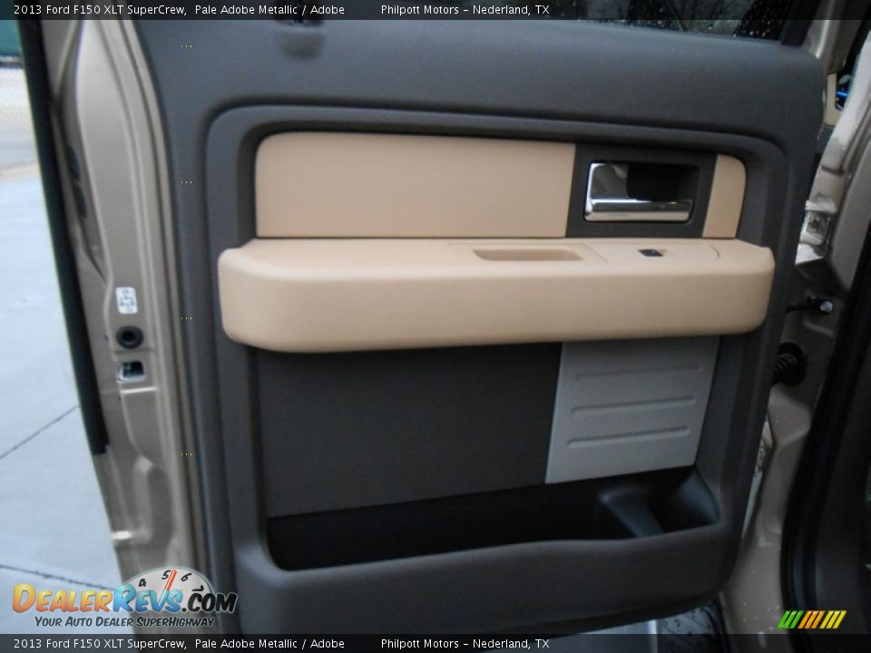 2013 Ford F150 XLT SuperCrew Pale Adobe Metallic / Adobe Photo #20
